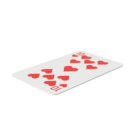 Playing Card 10 Of Heart PNG & PSD Images