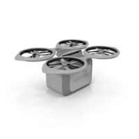 Delivery Quadrocopter PNG & PSD Images