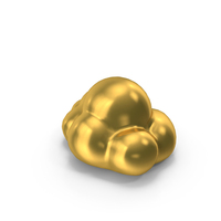 Cloud Gold PNG & PSD Images