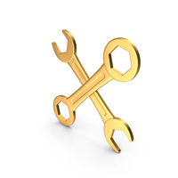 Gold Tools Symbol PNG & PSD Images