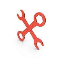 Tools Symbol Red PNG & PSD Images