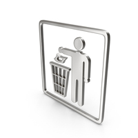 Do Not Litter Silver PNG & PSD Images