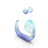 Letter Glass Farsi Arabic GHAF PNG & PSD Images