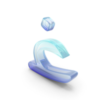 Letter Glass Farsi Arabic Gheyneyn PNG & PSD Images