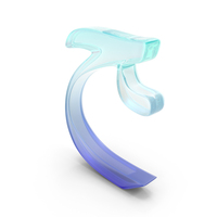 Letter Glass Farsi Arabic hhh PNG & PSD Images