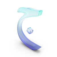 Letter Glass Farsi Arabic J PNG & PSD Images