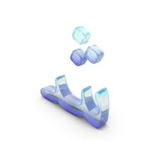 Letter Glass Farsi Arabic Shsh PNG & PSD Images