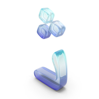 Letter Glass Farsi Arabic thth PNG & PSD Images