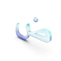 Letter Glass Farsi Arabic Zad PNG & PSD Images