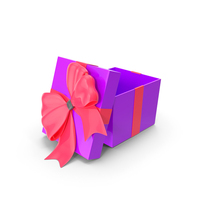 Gift Box Cube Open Plastic PNG & PSD Images