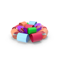 Ribbon Bow Gift Box Plastic PNG & PSD Images