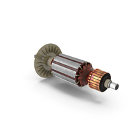 Old Electric Motor Rotor PNG & PSD Images