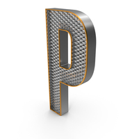 Crystal Letter P PNG & PSD Images