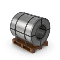 Steel Coil On Pallet PNG & PSD Images