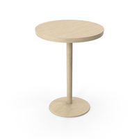 Wooden Round Card Table PNG & PSD Images