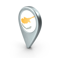 Cyprus Flag Location PNG & PSD Images