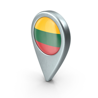 Lithuania Flag Location PNG & PSD Images