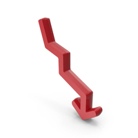 Stock Market Loss Arrow Red PNG & PSD Images