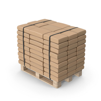 Cement Bags On Pallet PNG & PSD Images