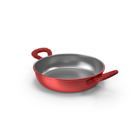 Red Frying Pan PNG & PSD Images