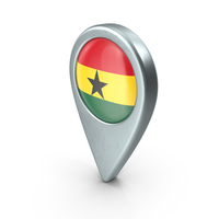 Ghana Flag Location PNG & PSD Images