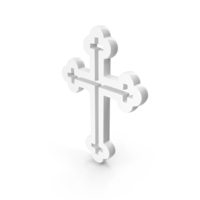 White Cross Icon PNG & PSD Images