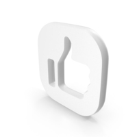 White Like Icon PNG & PSD Images