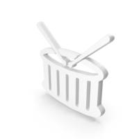 White Marching Band Icon PNG & PSD Images