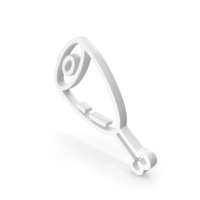 White Beef Leg Symbol PNG & PSD Images