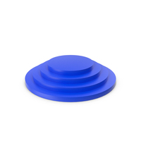Product Podium Stage , Blue Podium. PNG & PSD Images