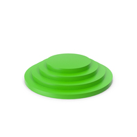 Green Round Podium For Product PNG & PSD Images