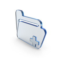 Add Create New Folder Symbol Glass PNG & PSD Images