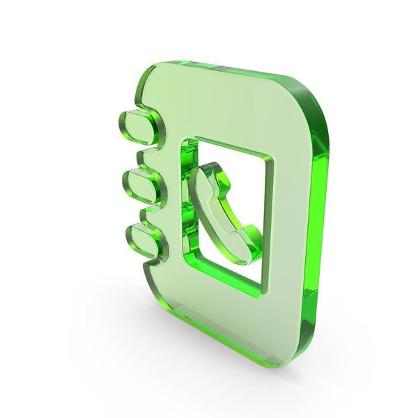 Address Book Symbol Glass PNG & PSD Images
