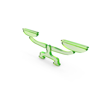 Green Glass Scales Symbol PNG & PSD Images