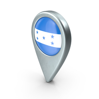 Honduras Location With Flag PNG & PSD Images