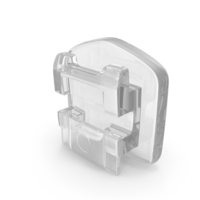 Transparent Self Ligating Dental Braces Bracket Open PNG & PSD Images