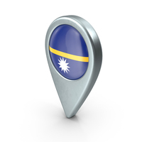 Nauru Location With Flag PNG & PSD Images
