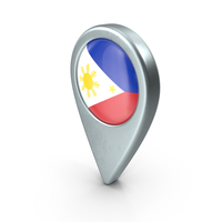 Philippines Location With Flag PNG & PSD Images