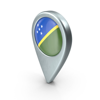 Solomon Islands Location With Flag PNG & PSD Images
