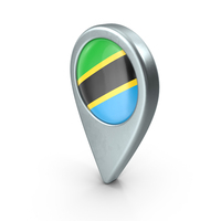 Tanzania Location With Flag PNG & PSD Images