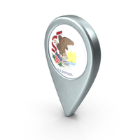 Illinois State Flag Location PNG & PSD Images