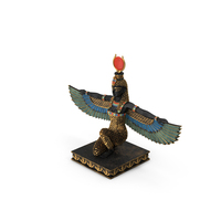 Egypt Goddess Isis Statue PNG & PSD Images