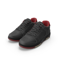 Leather Sports Sneakers PNG & PSD Images