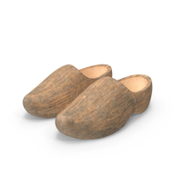 Vintage Wooden Shoes PNG & PSD Images