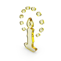 Candle Symbol Glass PNG & PSD Images