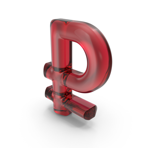 Currency Symbol Ruble Glass PNG & PSD Images