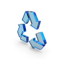 Recycle Symbol Glass PNG & PSD Images