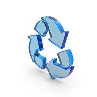 Recycle Symbol Glass PNG & PSD Images
