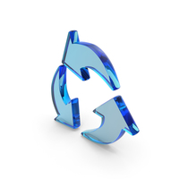 Recycle Symbol Glass PNG & PSD Images