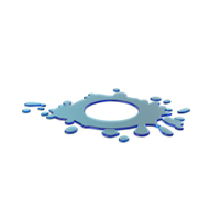 Splashes Icon Glass PNG & PSD Images